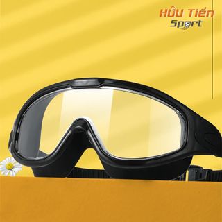 Kính Bơi Chuyên Nghiệp Khung Lớn, Kính Lặn Nam Nữ Cao Cấp Có Bịt Tai Chống Nước, Chống Sương Mù FEIKE 8032 Phụ Kiện
