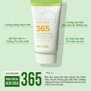 Kem chống nắng phục hồi da 365