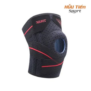 Bó Gối Thể Thao, Băng Quấn Bảo Vệ Khớp Gối Silicon Cao Cấp Tập Gym Thể Hình Bóng Chuyền Bóng Rổ Aolikes AL7909