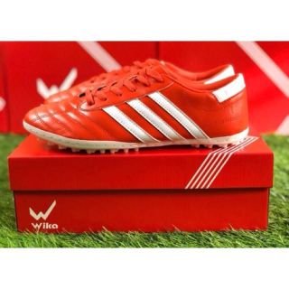 Giày 3 sọc đá banh sân cỏ nhân tạo giá rẻ dành cho nam nữ thể thao bóng đá Wika Sport Giày Đá Bóng
