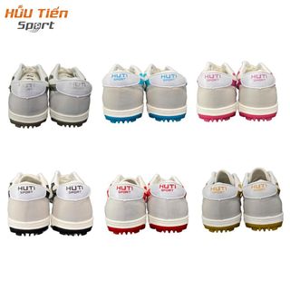 Giày Bata Vải Đế Cao Su HUTI, Giày Đá Bóng Khâu Full Đế Kèm Dây Giày Thể Thao Đá Banh Sneaker Chống Trơn Trượt