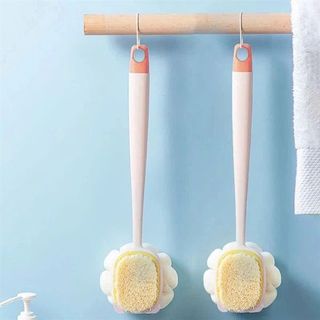 Cây bông tắm chà lưng 2 mặt