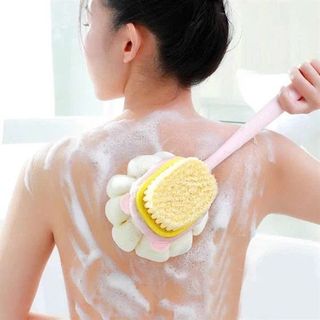 Cây bông tắm chà lưng 2 mặt