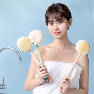 Cây bông tắm chà lưng 2 mặt