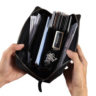 Ví cầm tay nam da bò thật 2062