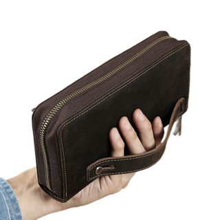 Ví cầm tay nam da bò thật 2062