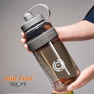 Bình Nước Nhựa Thể Thao, Bình Đựng Nước Tập Gym, Yoga 600ML - 2 Lít Tặng Kèm Dây Đeo Và Ống Hút Cao Cấp