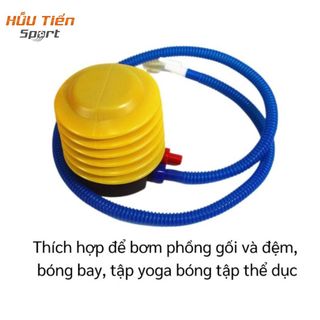 Đồ Bơm Hơi Nhựa Mini, Dụng Cụ Bơm Bơi Bằng Chân Tiện Lợi Tại Nhà