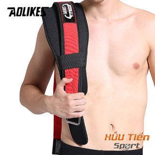 Đai Lưng Tập Gym, Nịt Lưng Mềm Gym Tập Thể Hình Gánh Tạ Squat Nam Chính Hãng Aolikes AL7983 Sport