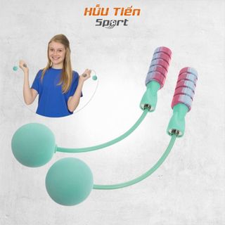 Dây Nhảy Đàn Hồi Không Dây Có Bóng, Dây Nhảy Không Tiếng Ồn, Chống Trượt Hỗ Trợ, Luyện Thể Lực Tập Gym