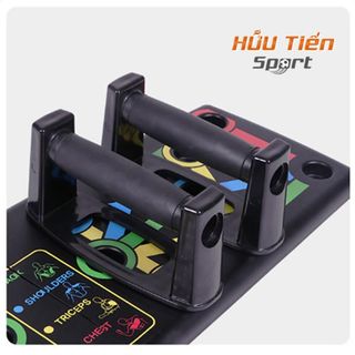 Dụng Cụ Hít Đất Đa Năng, Bộ Dụng Cụ Tập Luyện Hít Đất Chống Đẩy Push Up Tập Gym Thể Dục Tại Nhà Có Vạch Hướng Dẫn