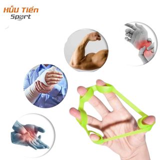 Dụng Cụ Căng Ngón Tay Silicon Đủ Màu Sắc, Kéo Dài 5 Ngón Tay Bằng silicone Tiện Dụng Khi Tập Gym