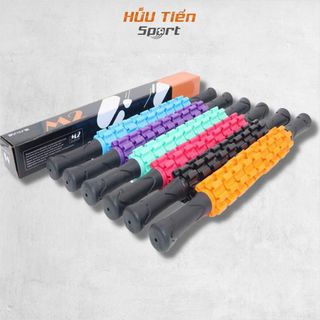 Con Lăn Massager 9 Răng, Gậy Roller Stick Đa Năng Dãn Cơ Mát Xa Thư Giãn Toàn Thân