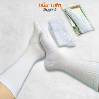 Tất Dệt Kim Thể Thao Nam Nữ Cổ Cao Thời Trang Cao Cấp Thấm Hút Mồ Hồi, Dày Dặn, Siêu Bền Và Chống Hôi Chân