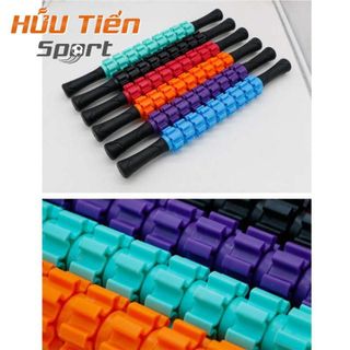 Con Lăn Massager 9 Răng, Gậy Roller Stick Đa Năng Dãn Cơ Mát Xa Thư Giãn Toàn Thân