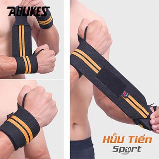 Băng Cổ Tay, Đai Cuốn Băng Quấn Bảo Vệ Cổ Tay Tập Gym Thể thao Thể Hình Nâng Tạ Tập Tạ Aolikes AL1538 ( Chiếc ) Tập Thể Dục Sport
