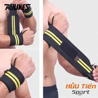 Băng Cổ Tay, Đai Cuốn Băng Quấn Bảo Vệ Cổ Tay Tập Gym Thể thao Thể Hình Nâng Tạ Tập Tạ Aolikes AL1538 ( Chiếc ) Tập Thể Dục Sport