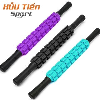 Con Lăn Massager 9 Răng, Gậy Roller Stick Đa Năng Dãn Cơ Mát Xa Thư Giãn Toàn Thân
