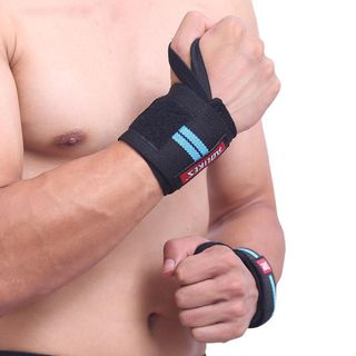 Băng Cổ Tay, Đai Cuốn Băng Quấn Bảo Vệ Cổ Tay Tập Gym Thể thao Thể Hình Nâng Tạ Tập Tạ Aolikes AL1538 ( Chiếc ) Tập Thể Dục Sport