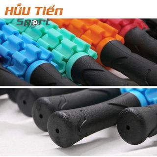 Con Lăn Massager 9 Răng, Gậy Roller Stick Đa Năng Dãn Cơ Mát Xa Thư Giãn Toàn Thân