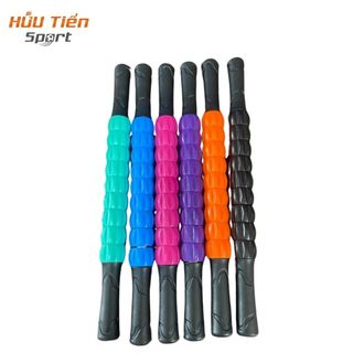 Con Lăn Massager 9 Răng, Gậy Roller Stick Đa Năng Dãn Cơ Mát Xa Thư Giãn Toàn Thân