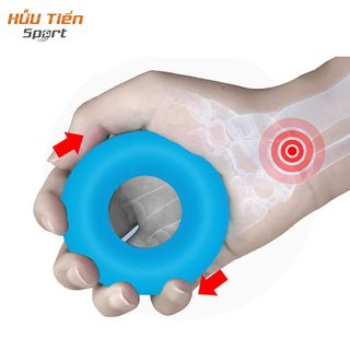 Vòng Silicon Tập Cơ Tay 30LB-50LB, Vòng Luyện Tập Cơ Ngón Tay Tiện Dụng