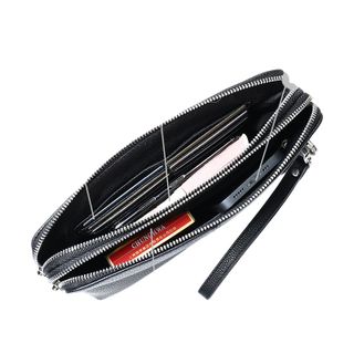 Ví cầm tay nam da bò thật 6077