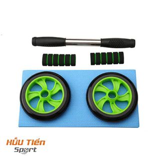 Con Lăn Tập Bụng 2 Bánh, Dụng Cụ Tập Cơ Bụng Đa Năng Lăn AB 2 Bánh Gym Thể Thao Tại Nhà CL01 Tập Gym