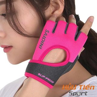 Găng Tay Nữ, Bao Tay Tập Gym Nữ Saidini Tập Tạ Thể Thao Thể Hình Chính Hãng Chống Trơn Trượt