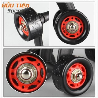 Con Lăn Tập Bụng, Dụng Cụ Tập Cơ Bụng Tập Gym Thể Dục Tại Nhà 4 Bánh Xe AB Slimmer Tập Thể Dục