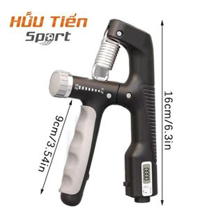 Kìm Bóp Tay Điện Tử, Dụng Cụ Tập Cơ Tay Bản Chữ R Tập Gym Tại Nhà Điều Chỉnh Cường Độ 10-100KG, Có Bộ Đếm Số Tự Động Tập Tay Tập Thể Dục