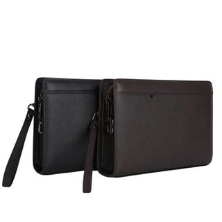 Ví cầm tay nam có khóa số da bò thật 1036