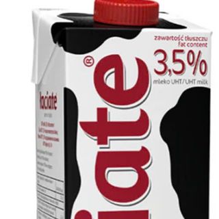 Sữa tiệt trùng nguyên kem 3.5% béo Laciate 1 L/hộp, xuất xứ Ba Lan