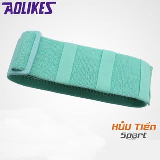 Dây Mini Band, Dây Đàn Hồi Kháng Lực Tập Chân Miniband Aolikes AL3606 Có Khóa Điều Chỉnh Dây Kháng Lực