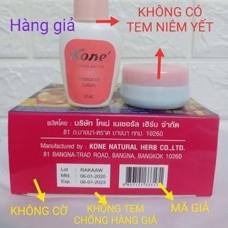 COMBO 2 HỘP KEM KONE THÁI LAN CHÍNH HÃNG