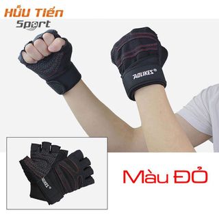Găng Tay Tập Gym Nam Nữ Có Đai Cuốn, Bao Tay Gánh Tạ Tập Tạ Thể Hình Thể Thao Xà Đơn Cao Cấp Aolikes AL109 Chống Trơn Chống Trơn Trượt