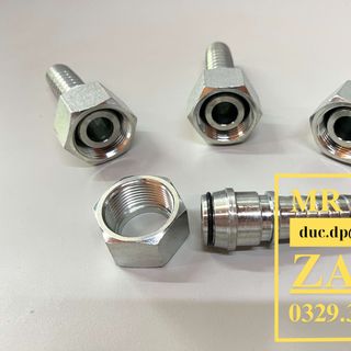 Đầu bấm hệ ren côn 24º, DIN2353