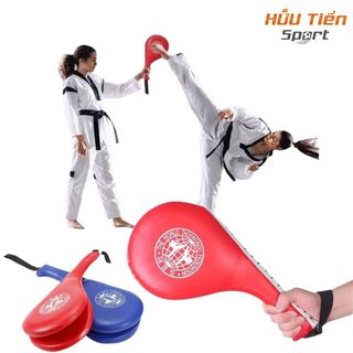 Tay Đấm Taekwondo, Đích Đá Đấm Tập Võ Thuật Cầm Tay Taekwondo, Vovinam, Karatedo Da PU Cho Trẻ Em và Người Lớn (1 Chiếc)