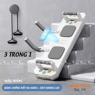 Dụng Cụ Plank Thiết Bị Thể Thao 3 Trong 1 Hít Đất Squat Tập Bụng Thể Dục Tập Gym Tập Thể Dục