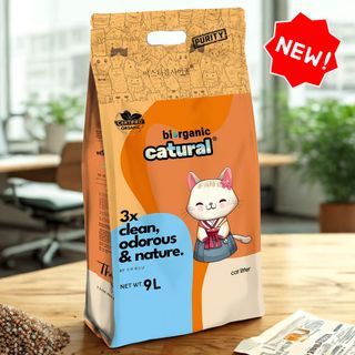 CÁT VỆ SINH CHO MÈO BENTONITE MRKIM 4kg (9L) -   HƯƠNG PHẤN