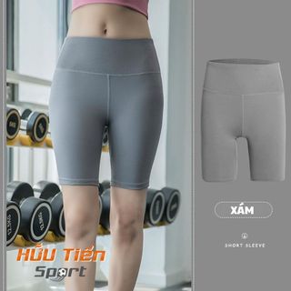 Quần Tập Gym Nữ Lưng Cao, Quần Legging Thể Thao QG04 Lửng Ôm Sát, Tôn Dáng, Thấm Hút Mồ Hôi Tốt Sport Chạy Bộ