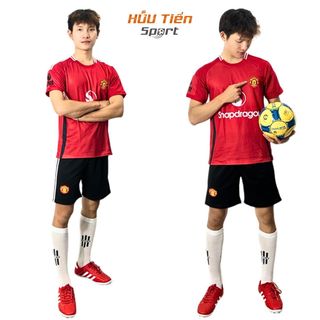 Quần Áo Bóng Đá, Đồ Đá Banh Manchester United, Vải Thun Lạnh Không Nhăn Không Xù Lông Thể Thao