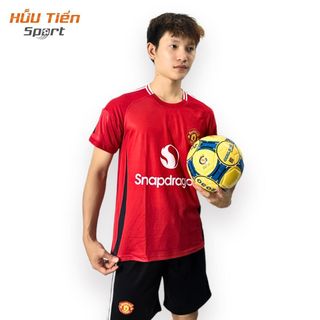 Quần Áo Bóng Đá, Đồ Đá Banh Manchester United, Vải Thun Lạnh Không Nhăn Không Xù Lông Thể Thao