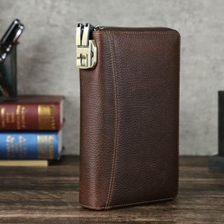 Ví cầm tay nam da bò thật MC1044