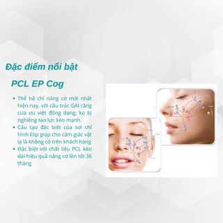 Chỉ nâng cơ PDO EP COG (WH): 18G*165mm