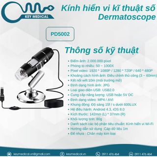 Kính hiển vi kỹ thuật số không dây Dermatoscope
