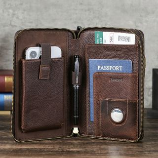 Ví cầm tay nam da bò thật MC1044