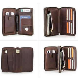 Ví cầm tay nam da bò thật MC1044