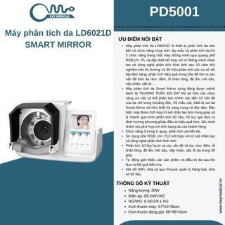 Máy phân tích da LD6021D - SMART MIRROR
