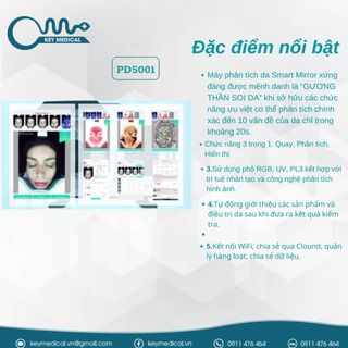Máy phân tích da LD6021D - SMART MIRROR